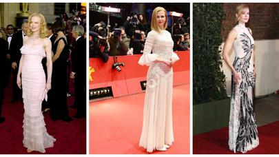 Nikol Kidman valehedici libaslarda – FOTOLAR